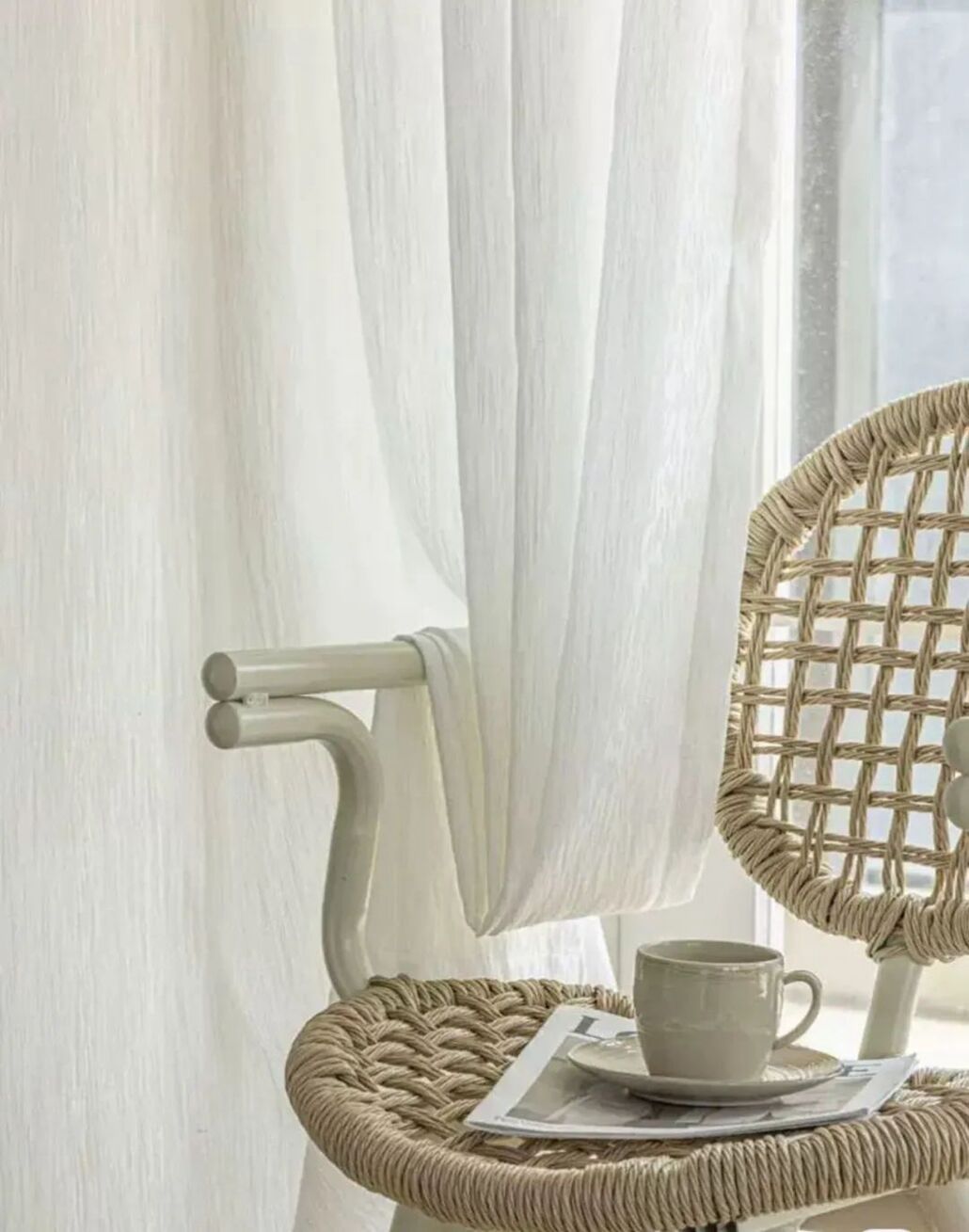 Foulola News：LJS /YHS/NYYMS# Sheer Curtain factory