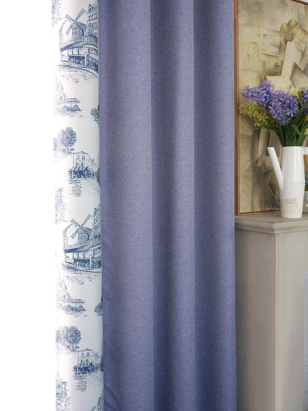 Foulola News:One Side Pure Linen,One Side Top Printed factory