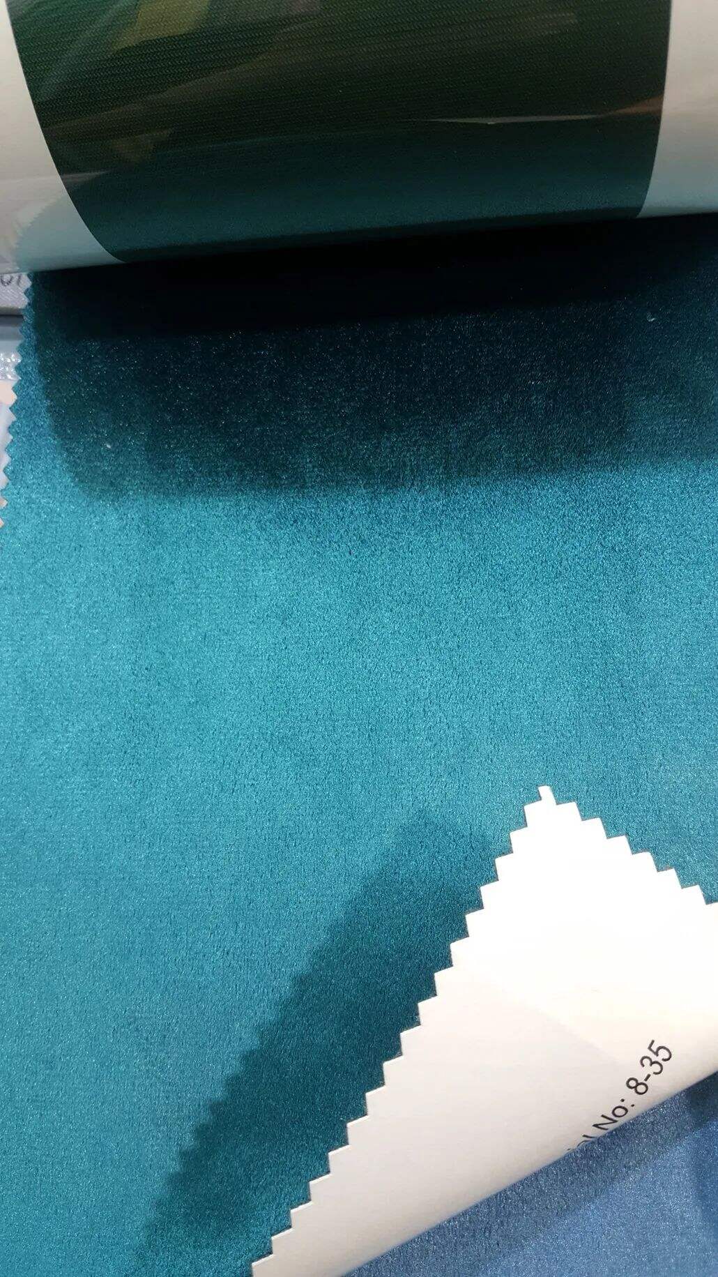 Foulola: YDL Series ltalian Velvet Curtain Fabric, 2.80m Width details