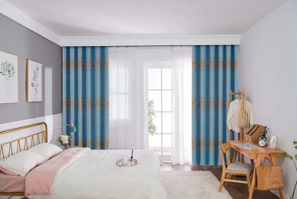 Foulola News:2.8/3.2m Width Jacquard Blackout Curtain 2201Series manufacture