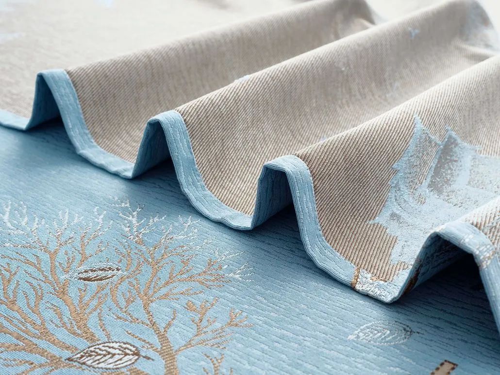 Foulola News:2.8/3.2m Width Jacquard Blackout Curtain 2201Series supplier
