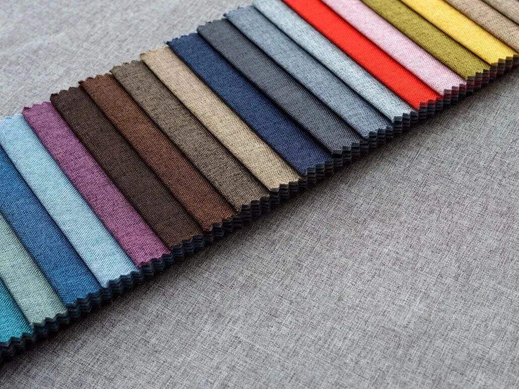 Foulola News:Plain Linen Cotton Sofa Fabric, Linen- 08 details