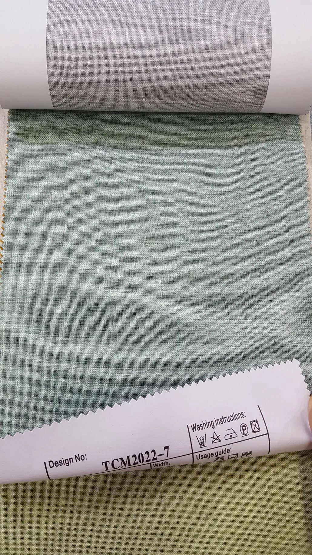 foulola news 2022 series paint coating artwork100 blackout waterproof curtain  fabric325-16