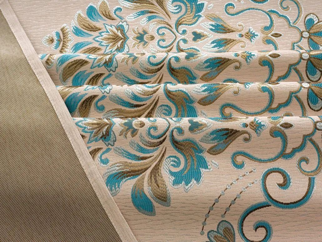 Foulola News:2.8/3.2m Width Jacquard Blackout Curtain 2201Series factory