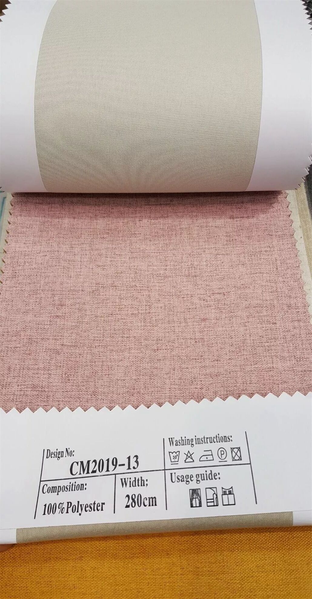 Foulola News: 2019# Linen 100% Blackout， Maling Coating Artwork, Vandtæt Gardin & Stofdetaljer