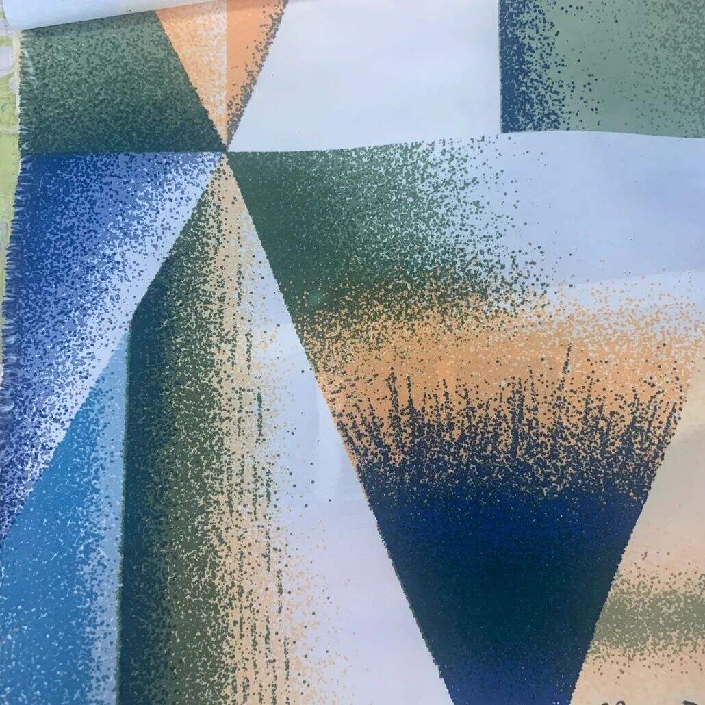 2021 (Summer) Foulola News:High Grade Print-- Abstract Syle 2/2 manufacture
