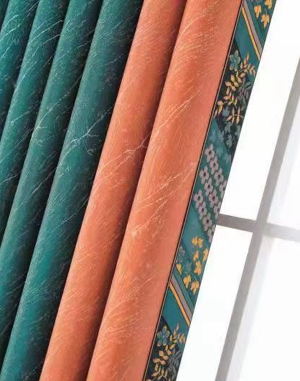 Foulola News: 3.4m Height Mix Style Weaving Luxury Curtain supplier