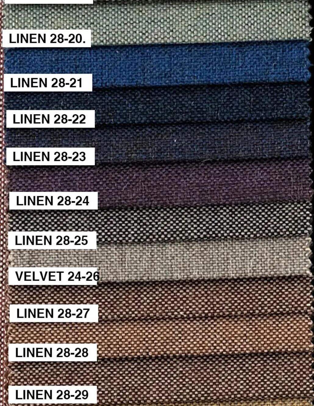 Foulola News:Plain Linen Sofa Fabric-28 Series factory