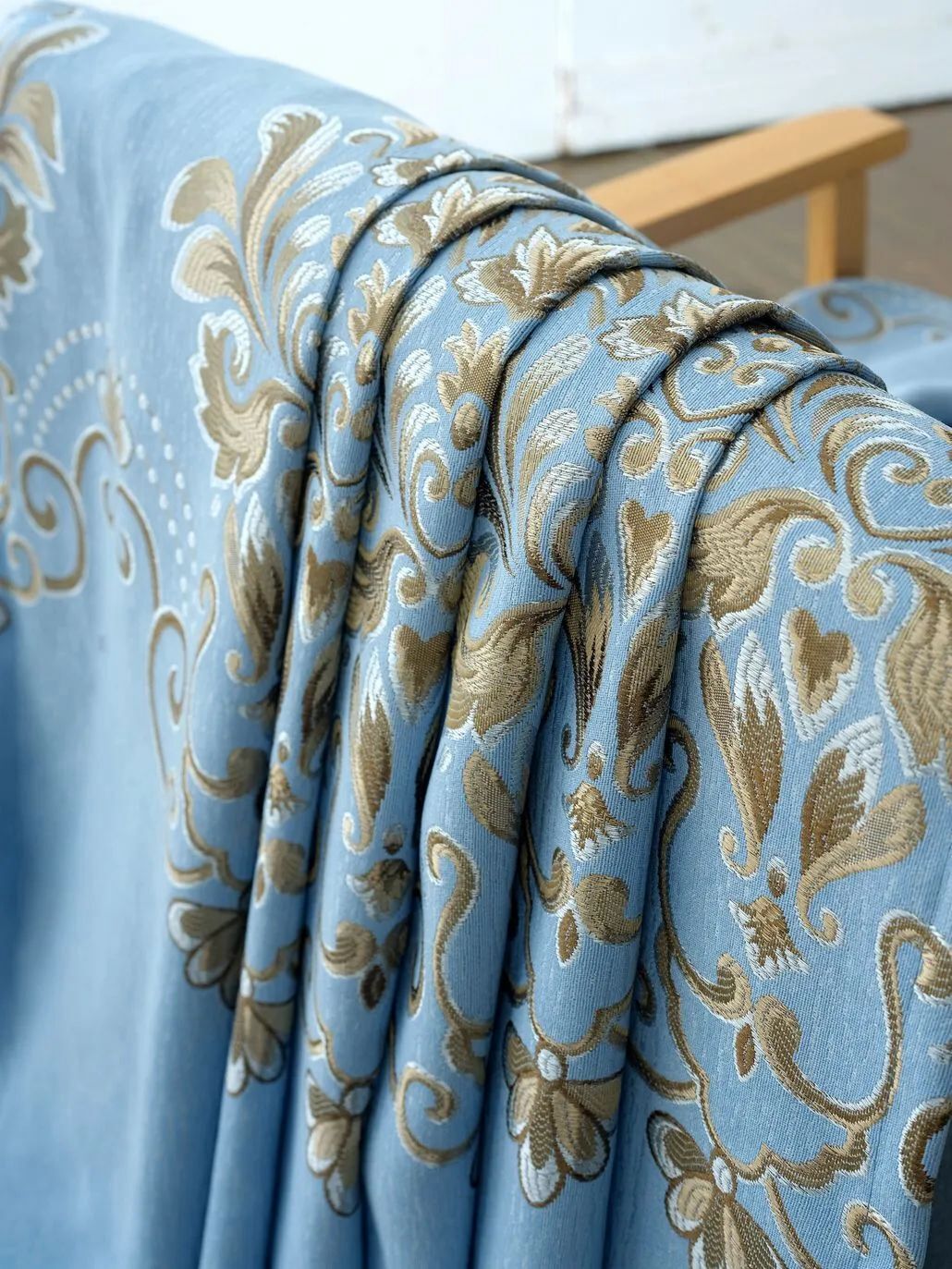 Foulola News:2.8/3.2m Width Jacquard Blackout Curtain 2201Series manufacture