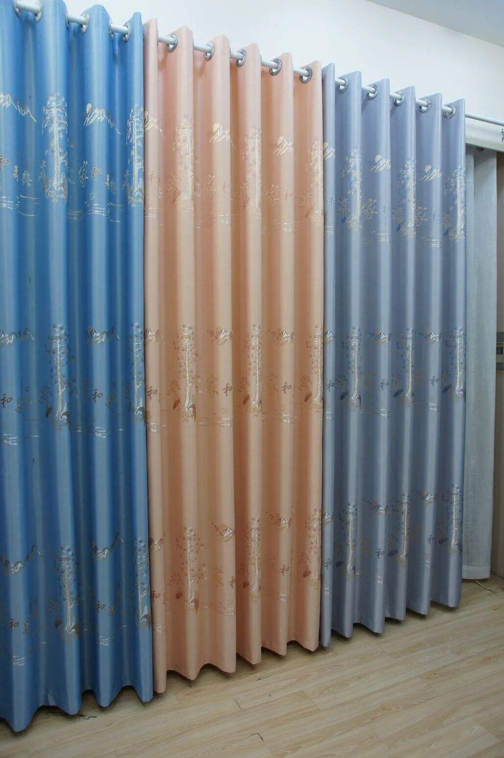 Foulola News:8808/8809/8810 Series Jacquard Blackout Curtain manufacture