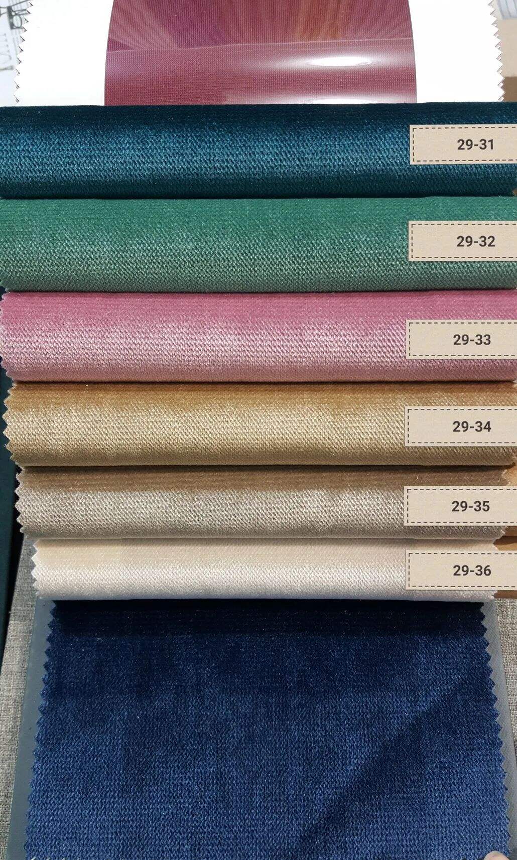 Foulola News: Velvet 29# Series factory