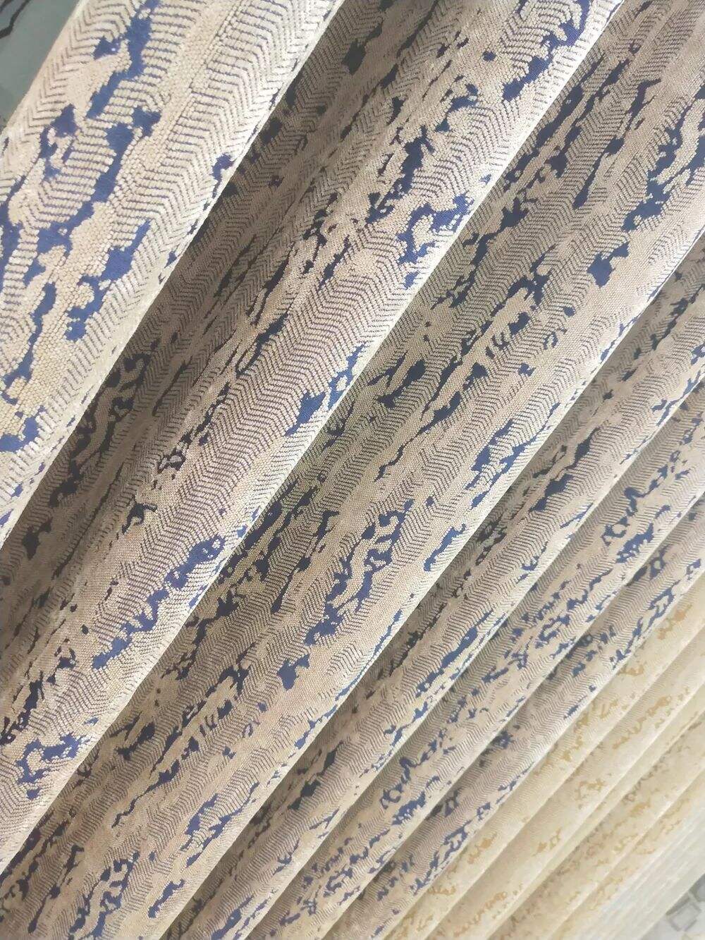 foulola news1688 series velvet jacqu rd curtain fabric 2832m671829-2