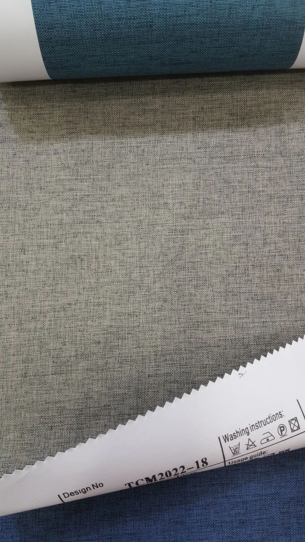 foulola news 2022 series paint coating artwork100 blackout waterproof curtain  fabric325-27