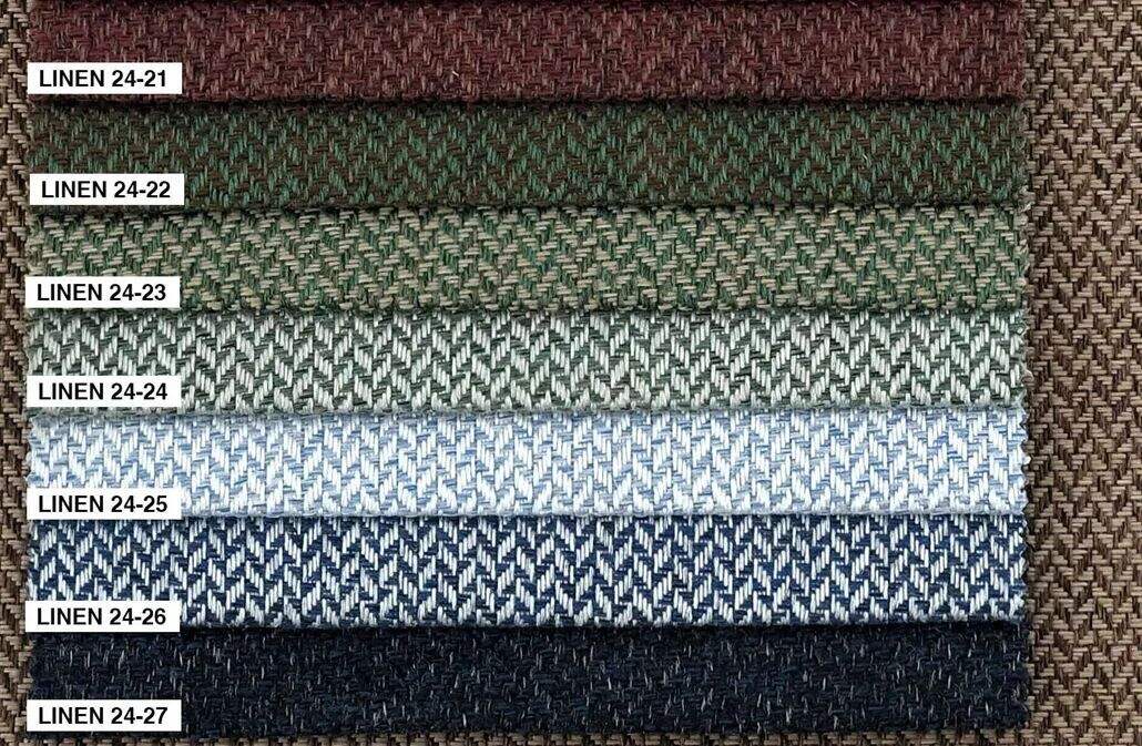 Foulola News：Plain Linen Style Sofa Fabric - 24 Series details
