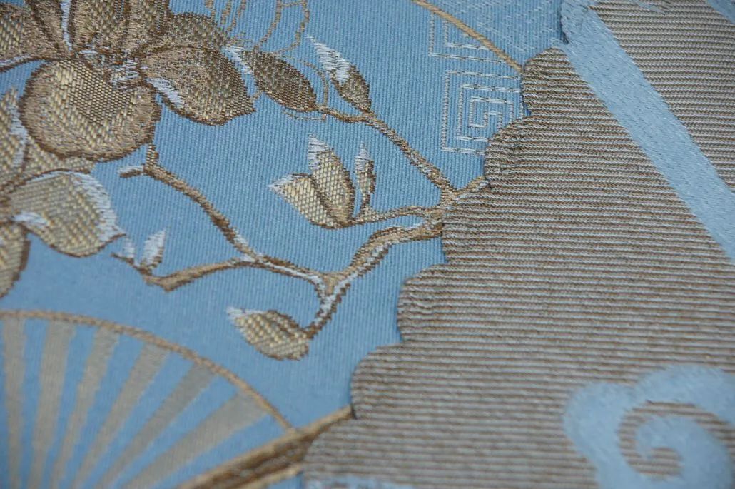 Foulola News:2.8/3.2m Width Jacquard Blackout Curtain 2201Series supplier