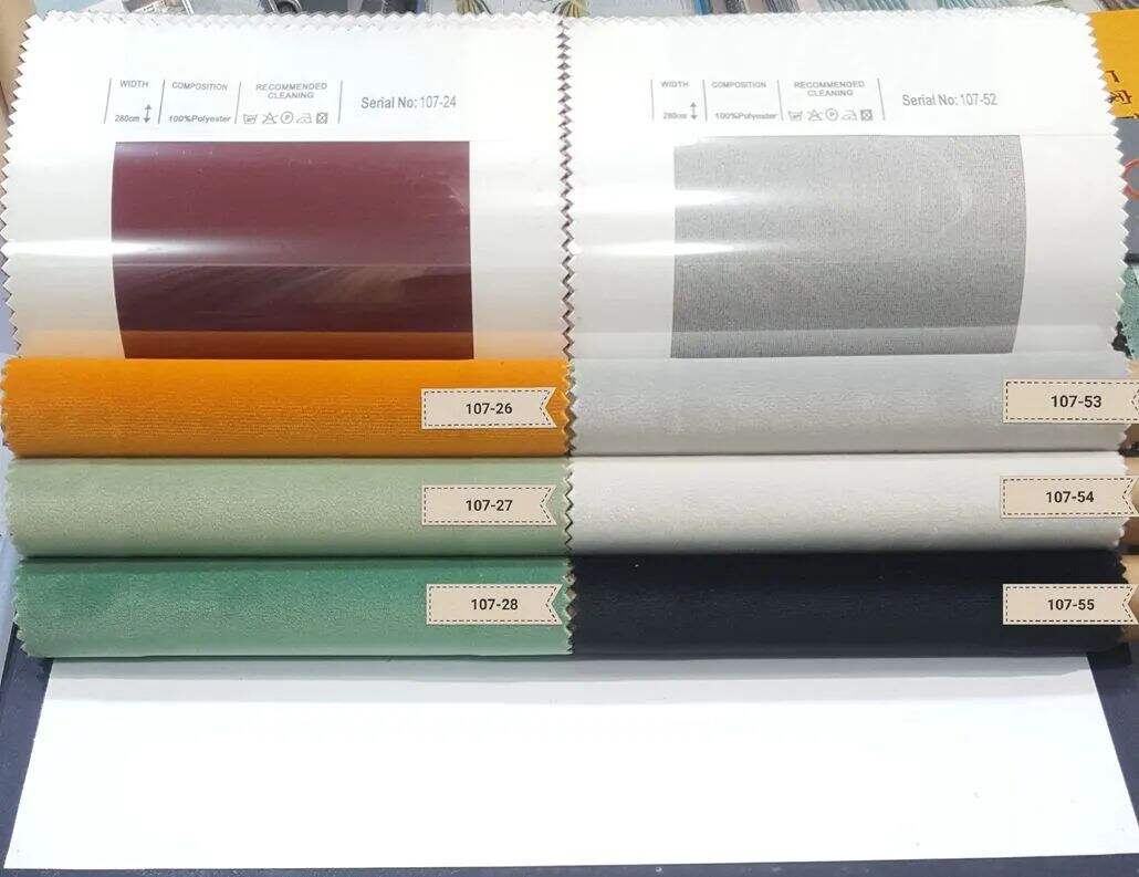 Foulola News:High Grade Velvet 107# Series factory