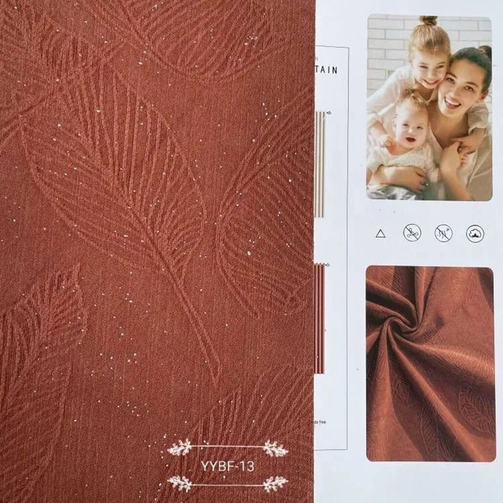 Foulo News: YYBF# 2.8m/3.25m Width,Luxury Jacquard Curtain details