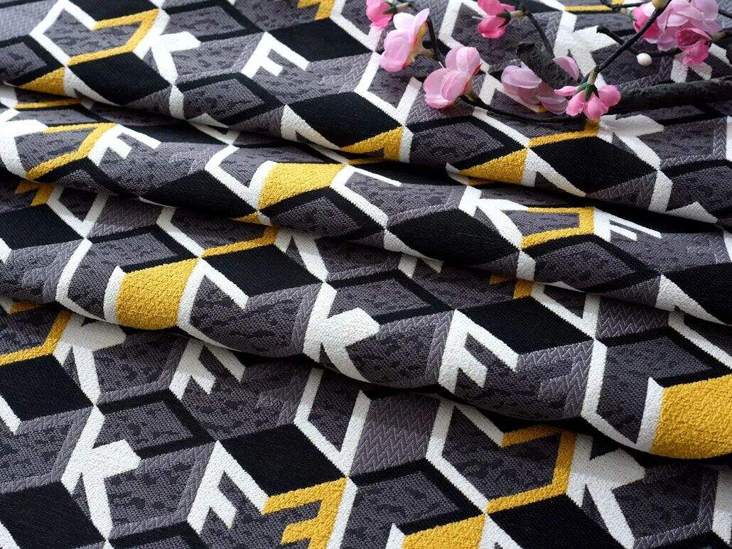 Foulola News：High Grade Jacquard Sofa Fabric - 4 factory