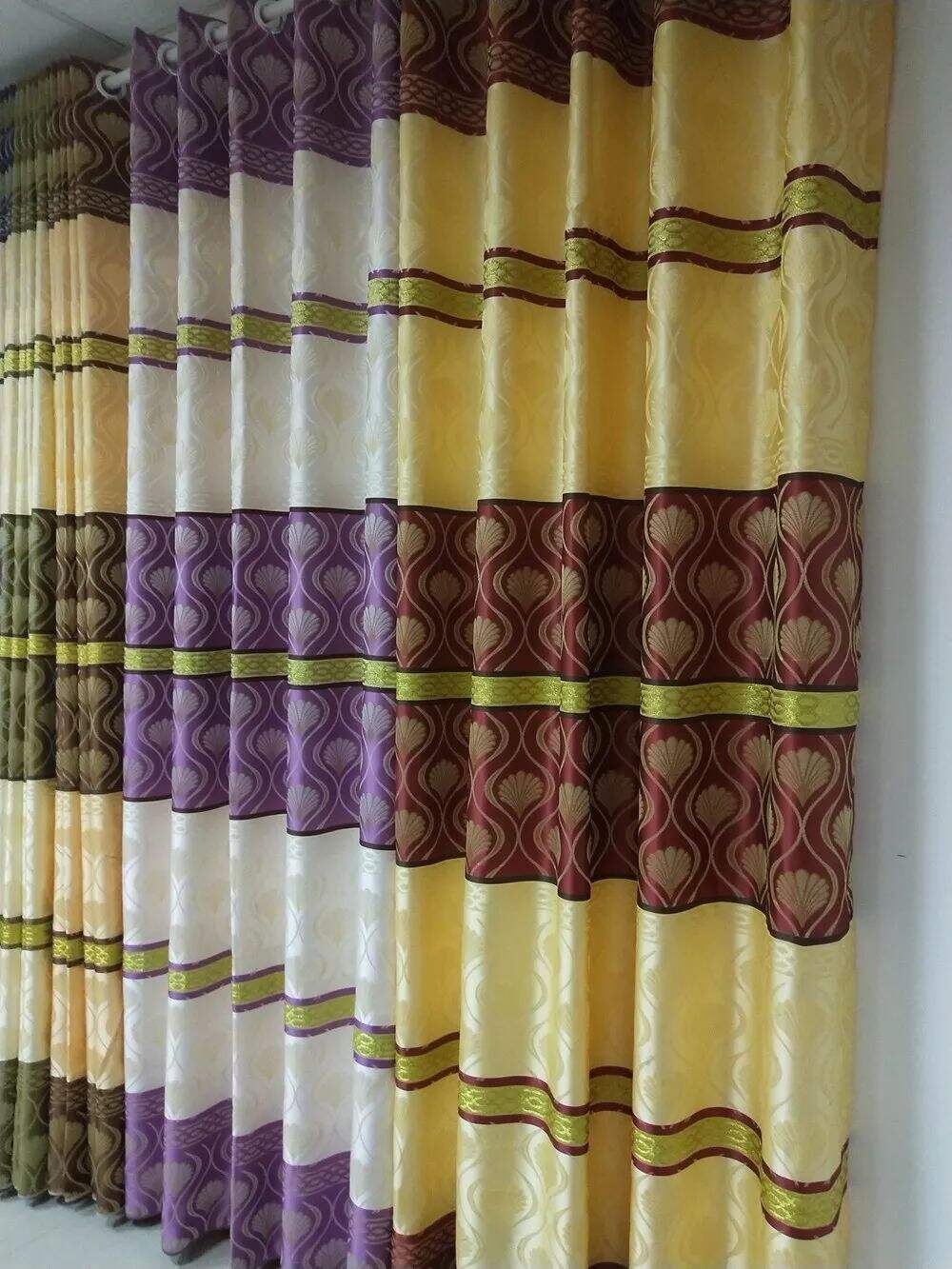 2.8m Width, Jacquard Curtain Fabric, 178gsm 500g/m factory