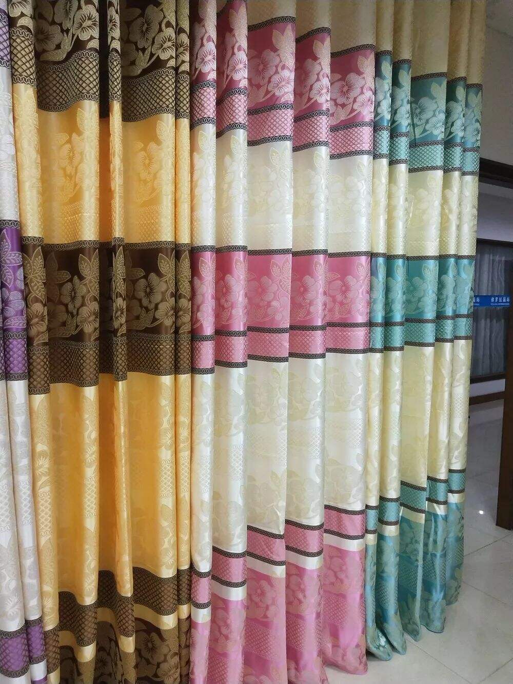 2.8m Width, Jacquard Curtain Fabric, 178gsm 500g/m manufacture