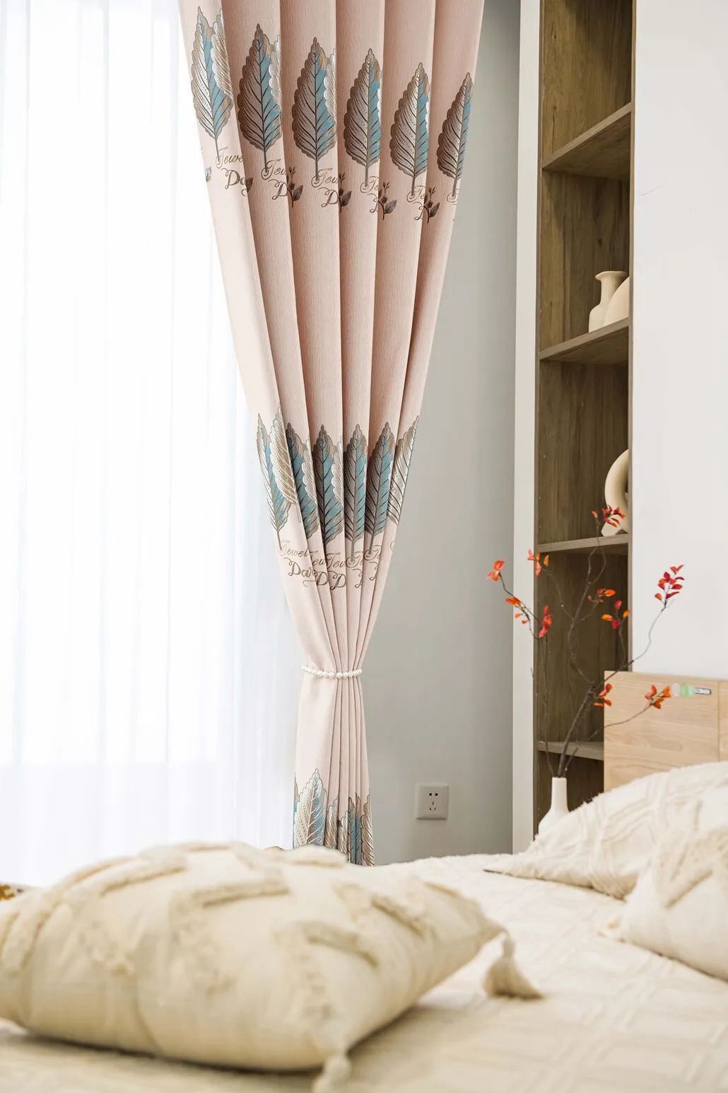 Foulola News:2.8/3.2m Width Jacquard Blackout Curtain 2201Series manufacture