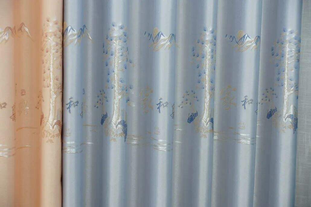 Foulola News:8808/8809/8810 Series Jacquard Blackout Curtain supplier