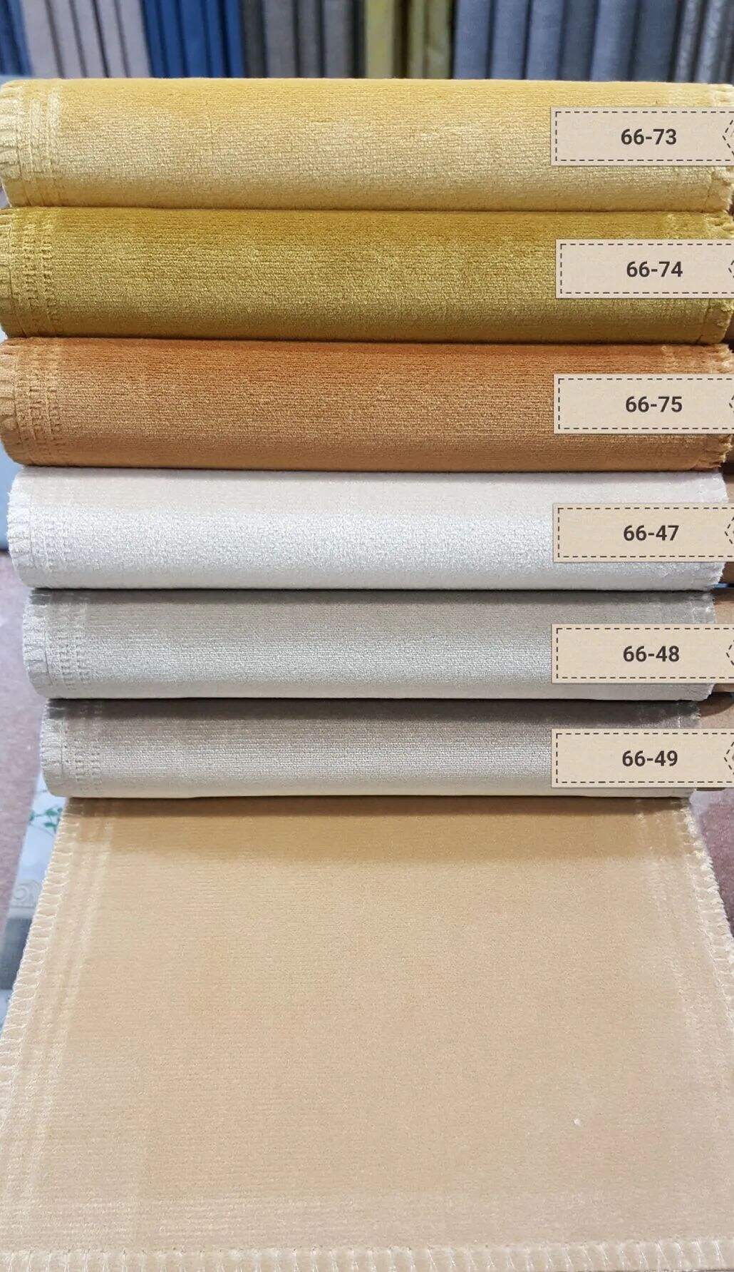 Foulola News:High Grade Cotton Velvet 66# Series details