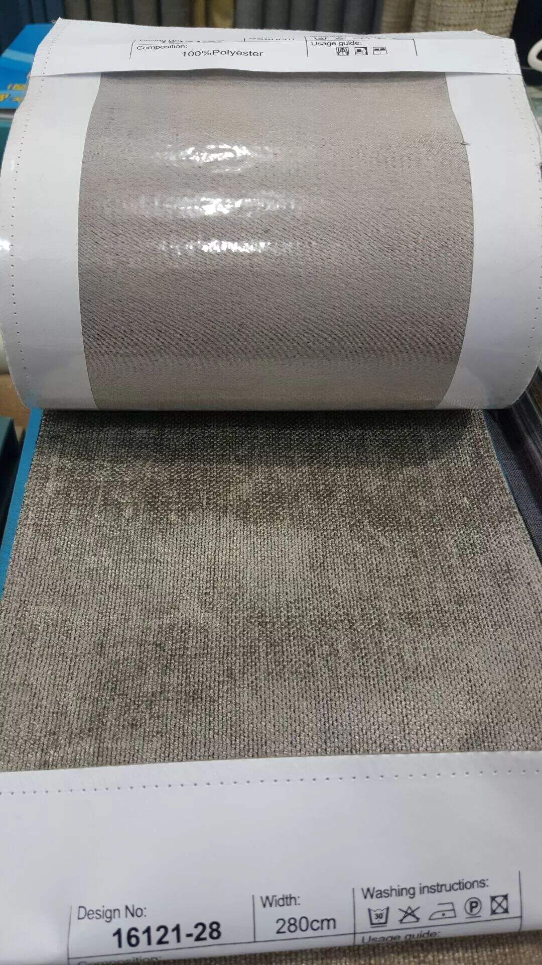 Foulola News: 16121 Series Blackout Chinel Curtain supplier