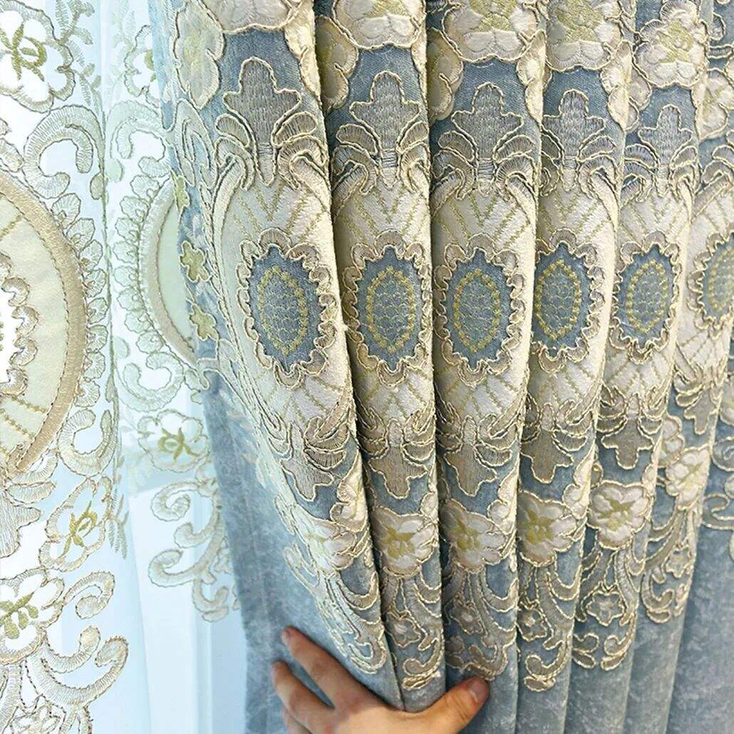 Foulola News:SSNH/YMHX/JYLY# High Grade Embroidery Fabric&Sheer supplier