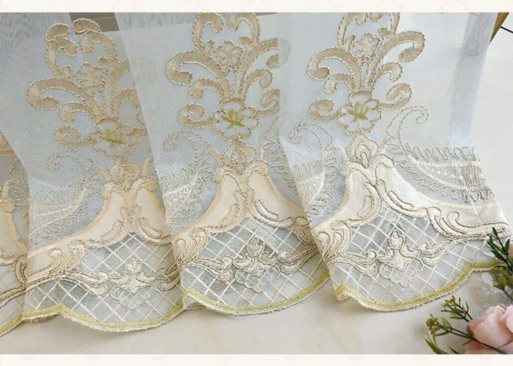 Foulola News:SSNH/YMHX/JYLY# High Grade Embroidery Fabric&Sheer details