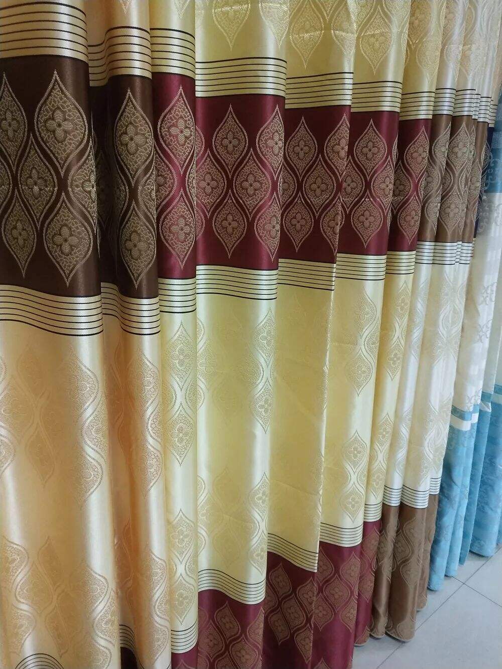 2.8m Width, Jacquard Curtain Fabric, 178gsm 500g/m manufacture