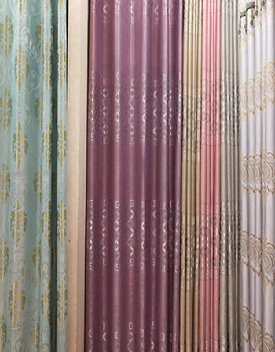 Foulola New Cheap Price Series: Jacquard Cheap Blackout Curtain supplier