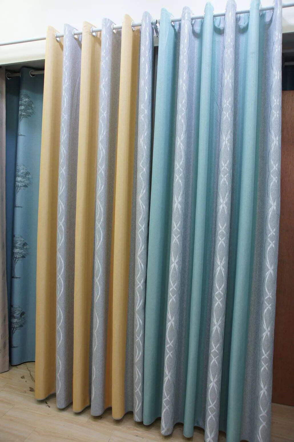 Foulola News: 2.8m/3.2mWidth CTM SeriesJacquard Blackout Curtain details