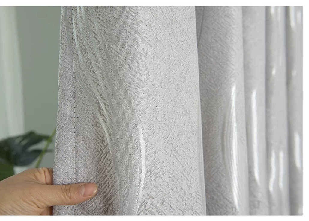Foulola: Linen Style Polyester Brushed Jacquard Curtain manufacture