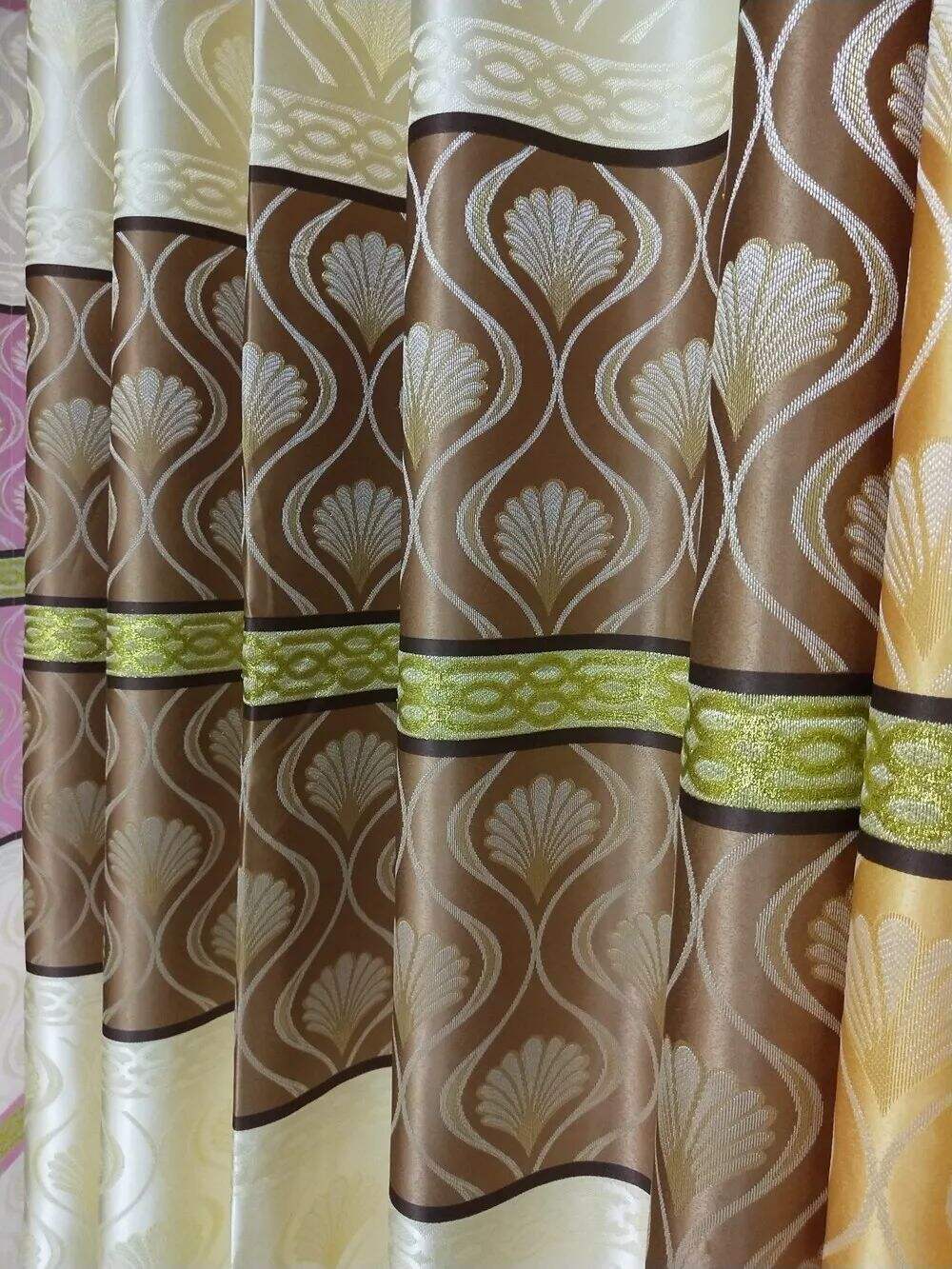 2.8m Width, Jacquard Curtain Fabric, 178gsm 500g/m details