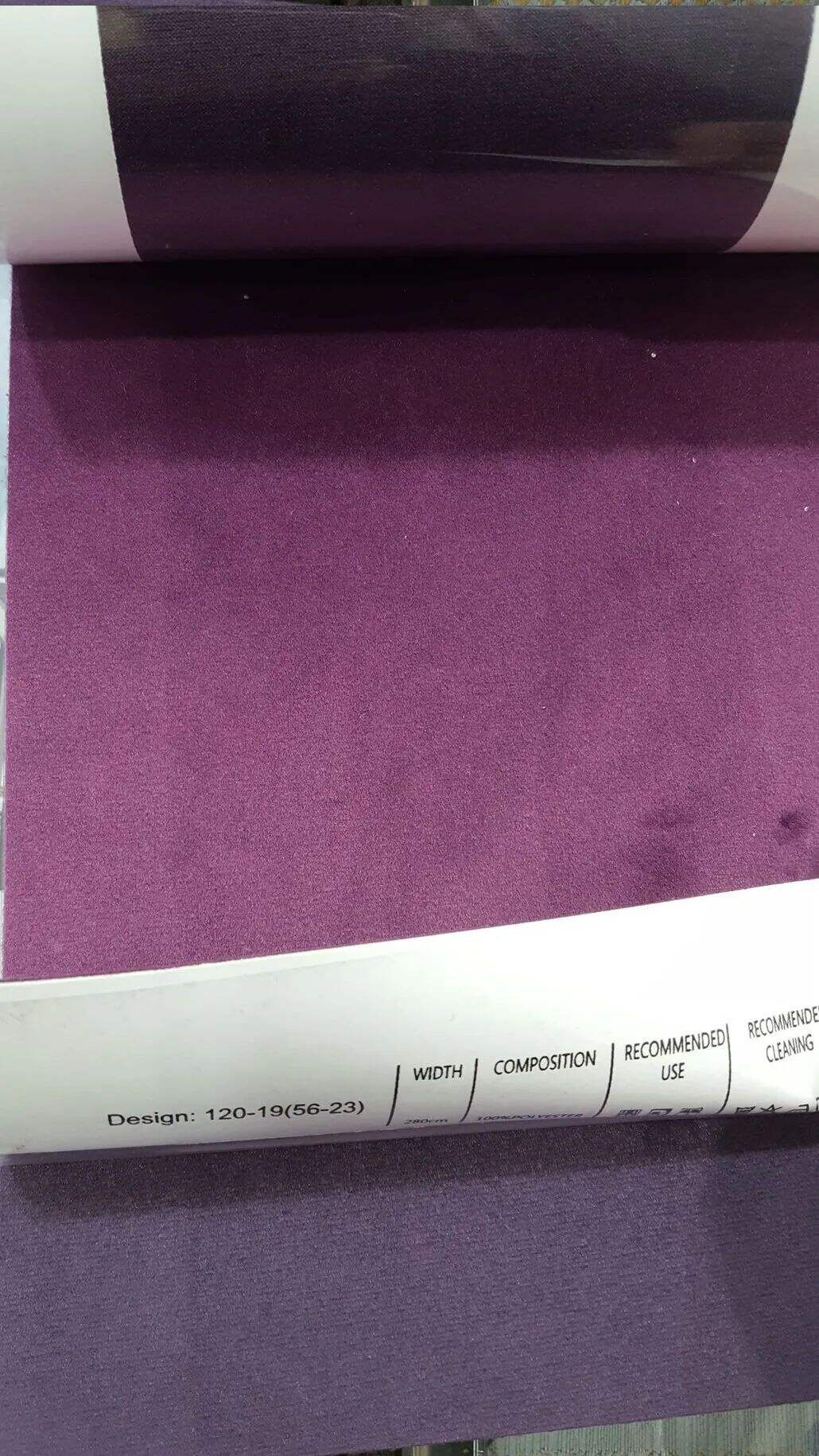 Foulola：120#Series Blackout dutch holland Velvet Curtain supplier