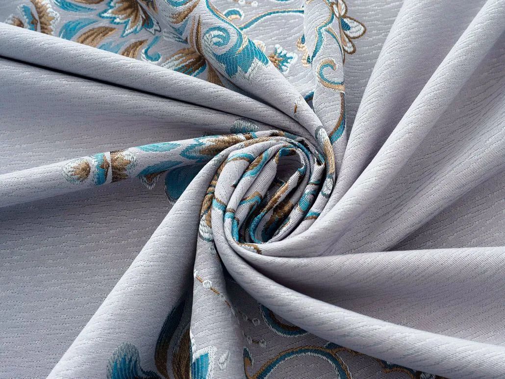 Foulola News:2.8/3.2m Width Jacquard Blackout Curtain 2201Series factory