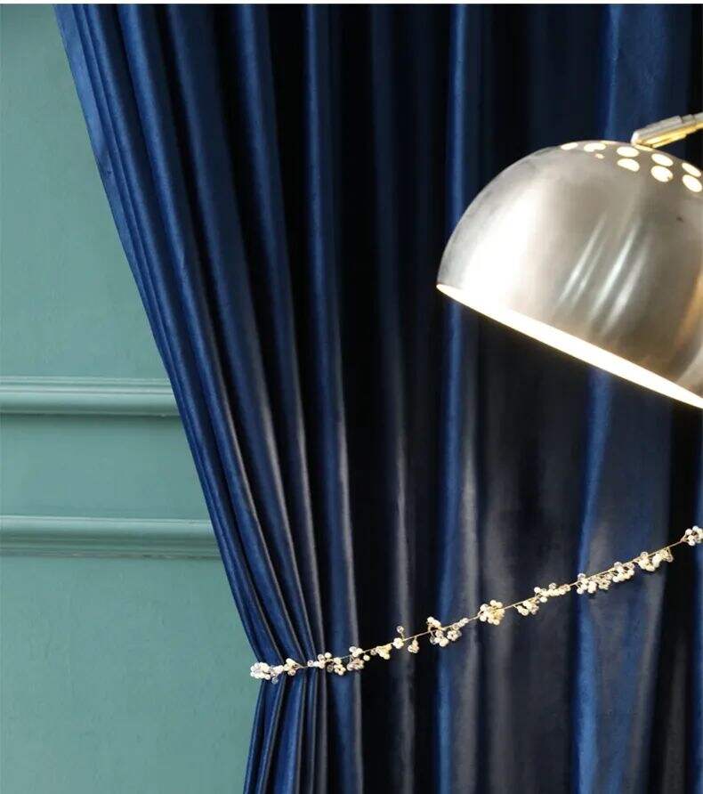 Foulola：120#Series Blackout dutch holland Velvet Curtain manufacture