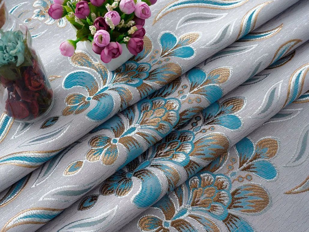 Foulola News:2.8/3.2m Width Jacquard Blackout Curtain 2201Series manufacture