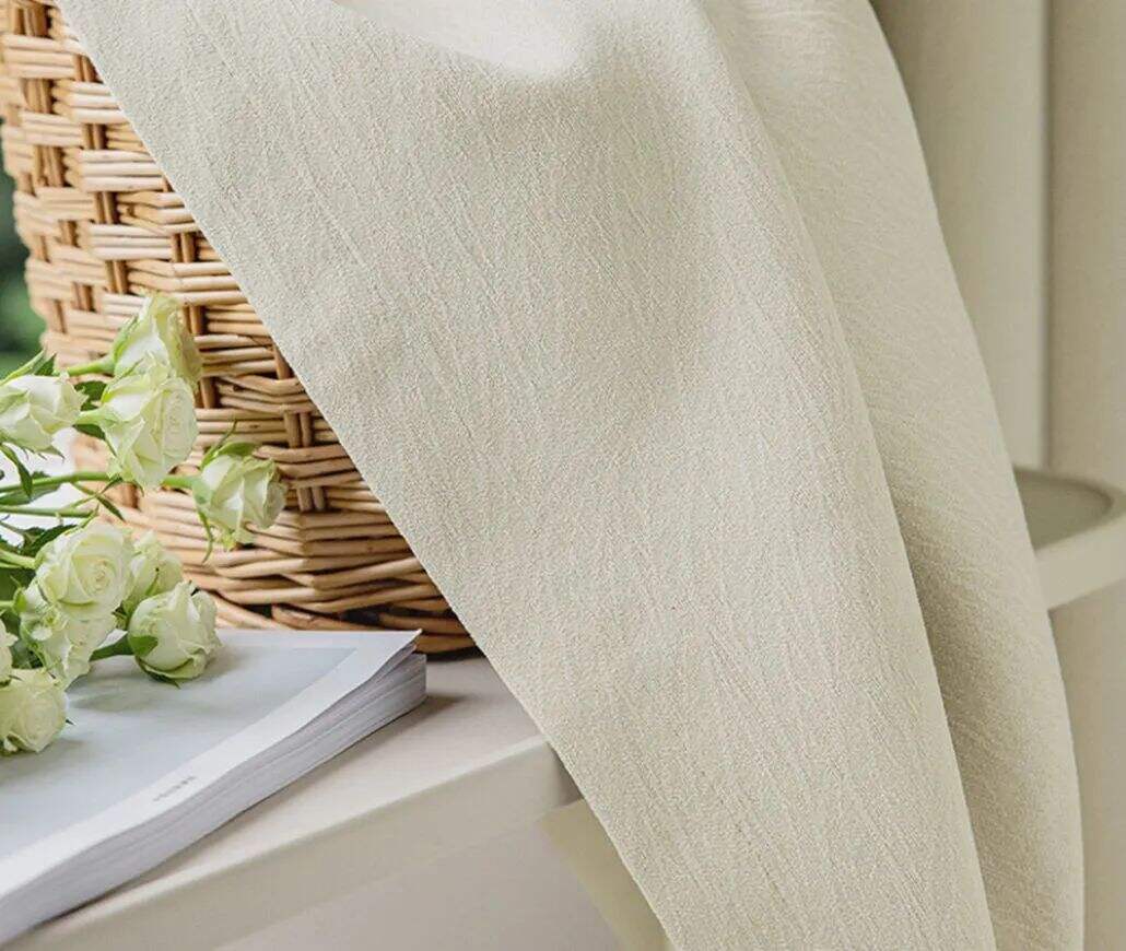 Foulola News: ZSYR# 2.8/3.2m Width Linen Style Curtain, details