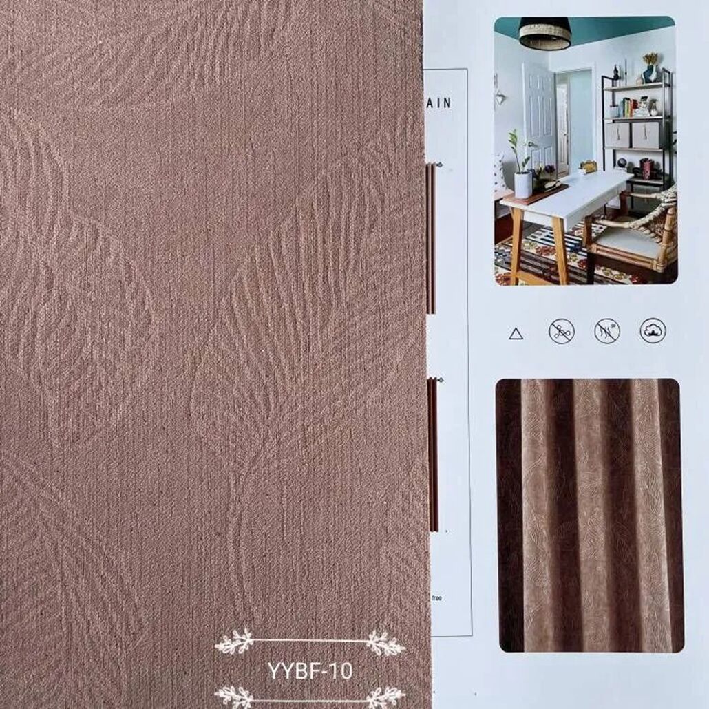 Foulo News: YYBF# 2.8m/3.25m Width,Luxury Jacquard Curtain factory