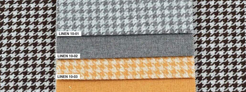Foulola News:Linen Style Sofa Fabric 10 Series supplier