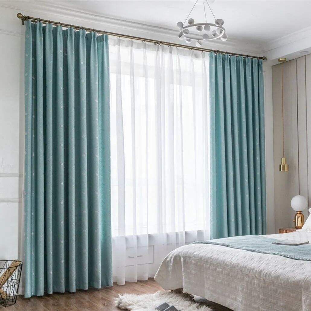 Foulola: Linen Style Polyester Brushed Jacquard Curtain manufacture