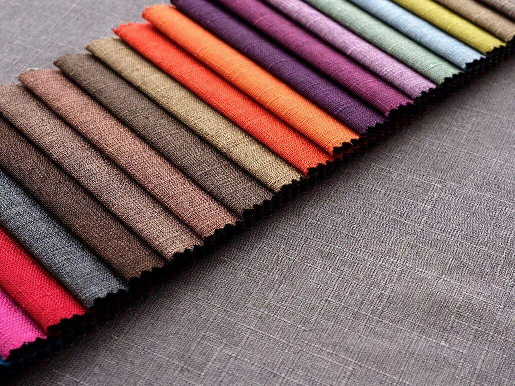 Foulola News:Plain Linen Sofa Fabric 01 Series details