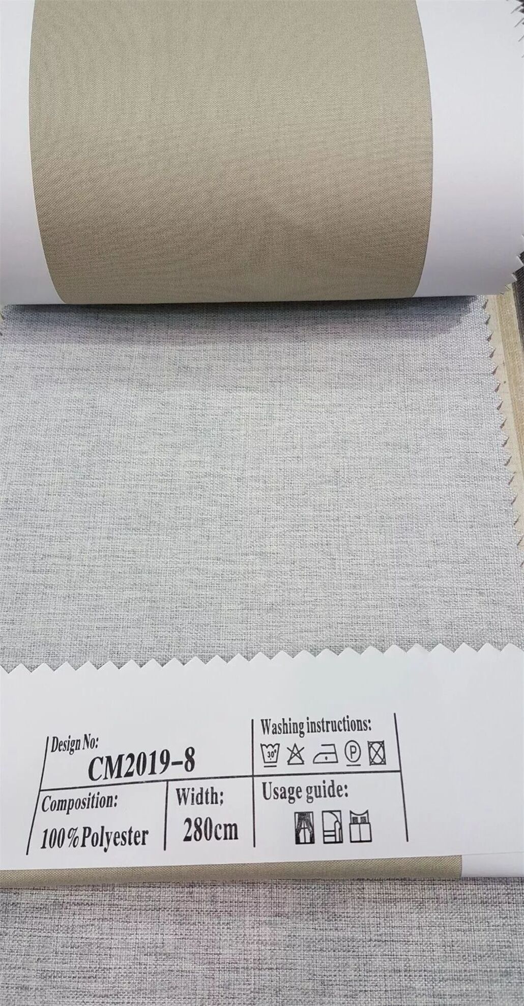 Foulola News: 2019# Linen 100% Blackout, Maling Coating Artwork, Vandtæt Gardin & Stoffremstilling