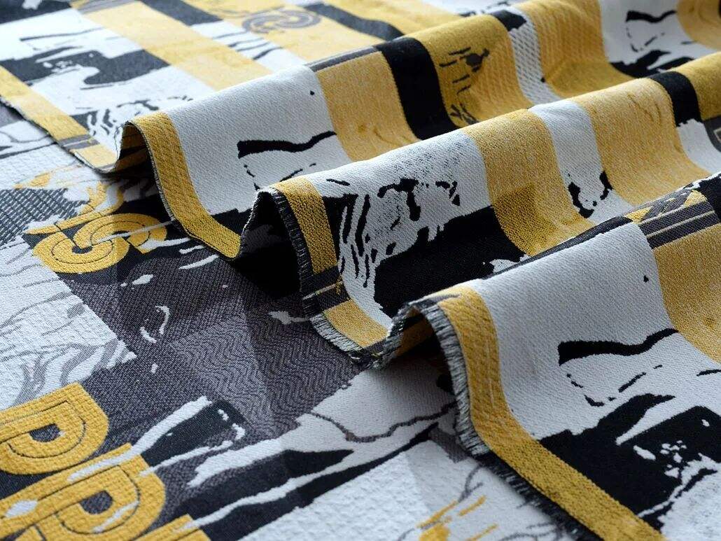 Foulola News：High Grade Jacquard Sofa Fabric - 8 factory