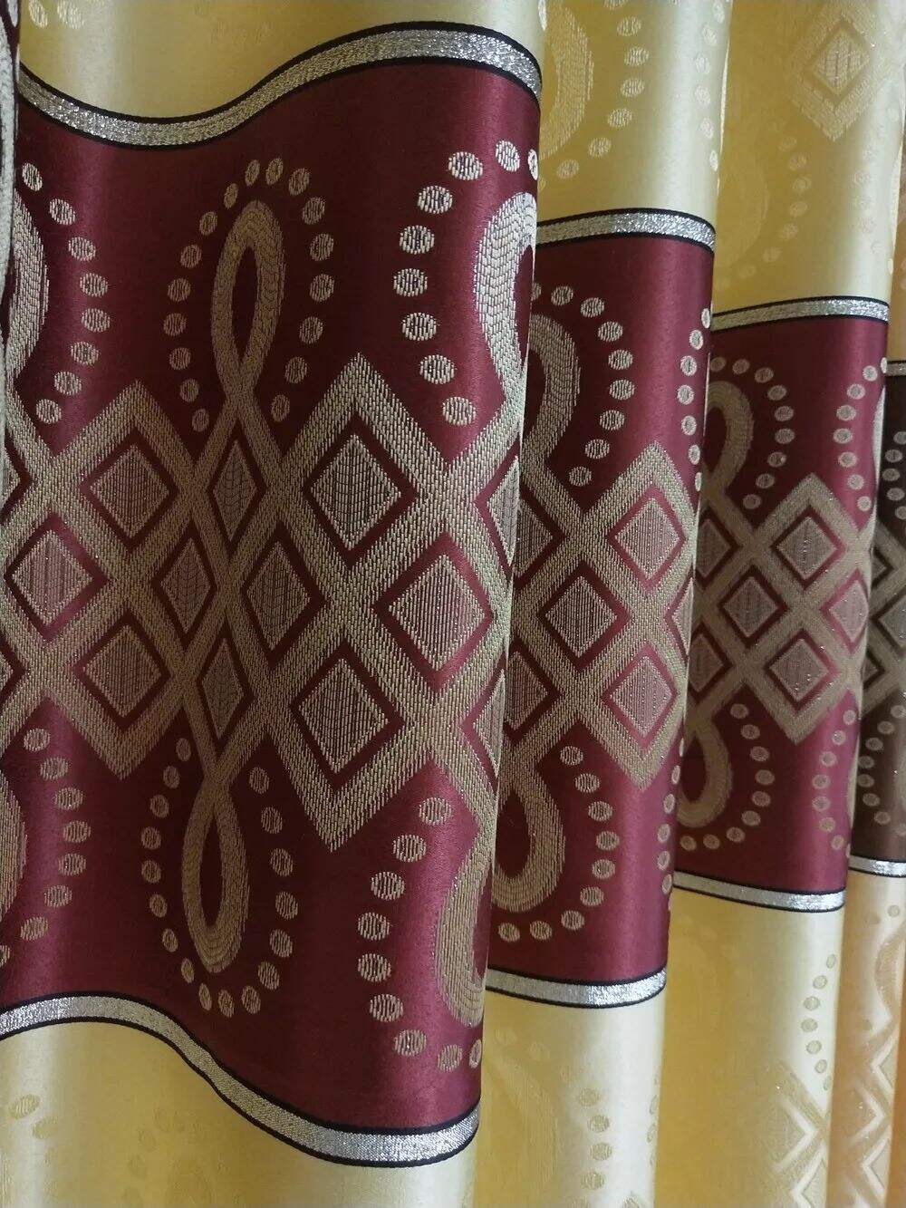 2.8m Width, Jacquard Curtain Fabric, 178gsm 500g/m details