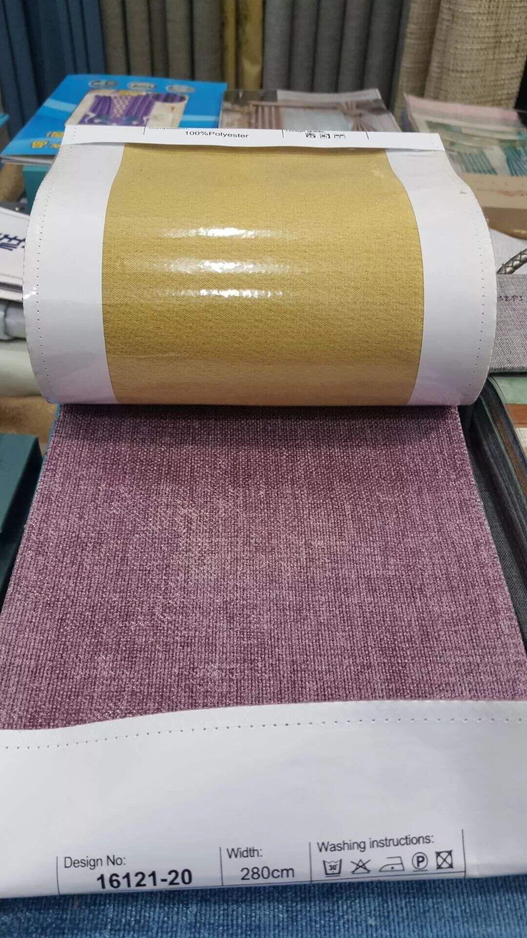 Foulola News: 16121 Series Blackout Chinel Curtain manufacture
