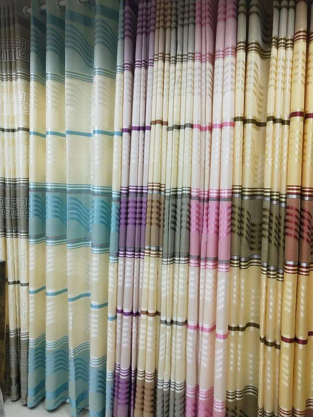 2.8m Width, Jacquard Curtain Fabric, 178gsm 500g/m factory