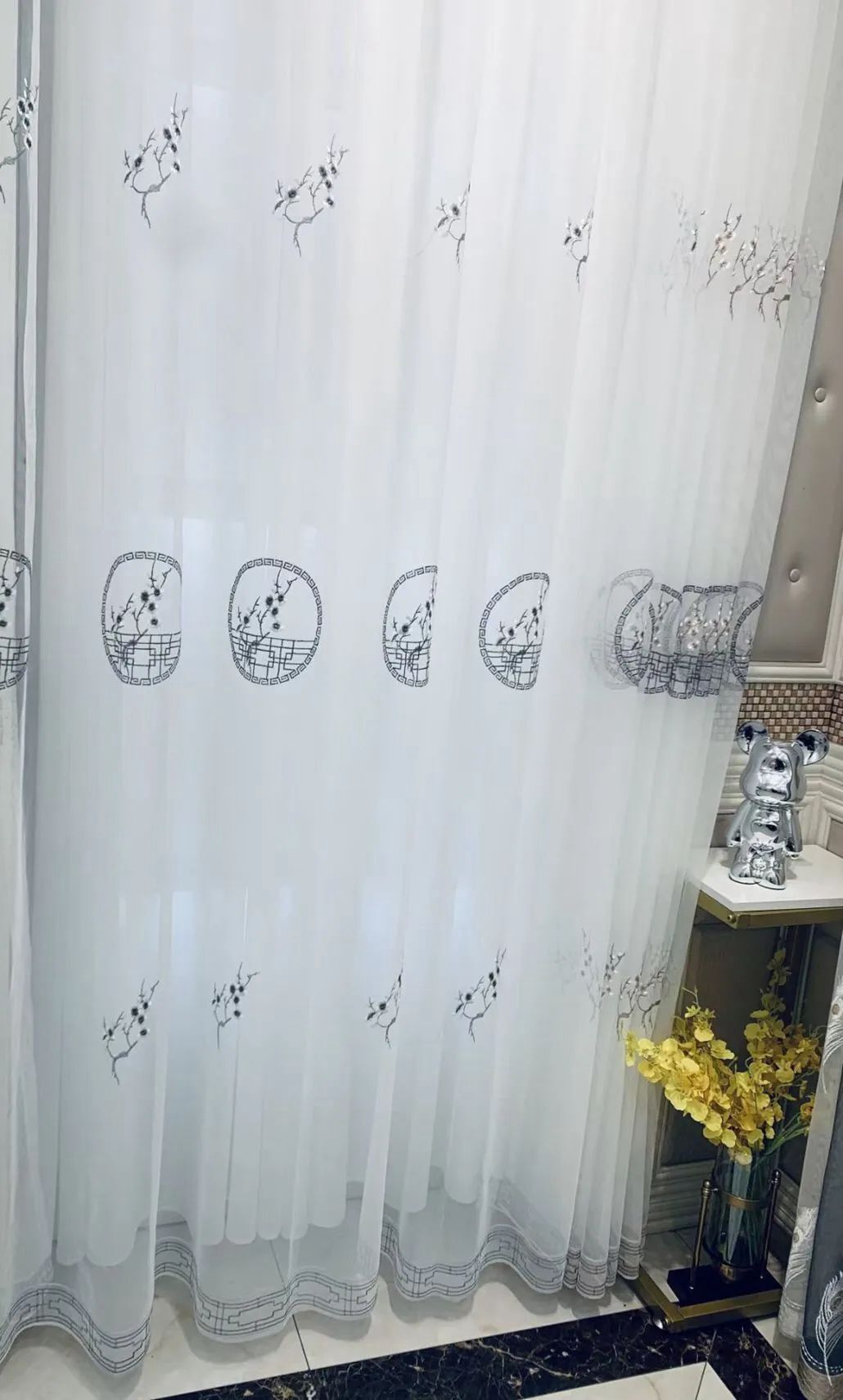 Foulola News: QCTHL/CBGZ/CHY/QKWL/MHC/XXXY# Embroidery Sheers supplier